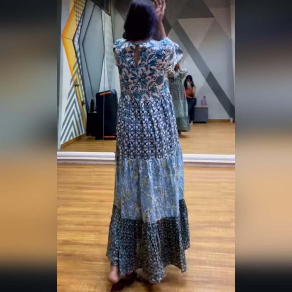 NWT ZARA BOHO PATCHWORK PRINT DRESS - Picture 10 of 13